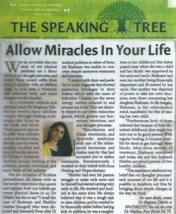 Speaking Tree Miracles